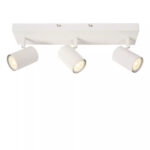 Lucide plafondspot 3xGU10 Amigo in wit