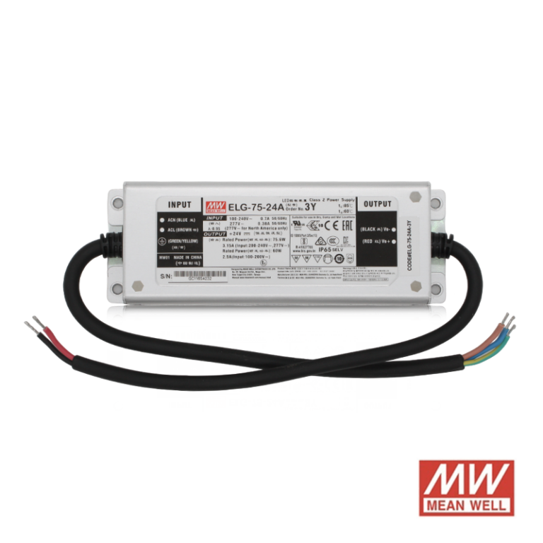 Driver meanwell 24V 75w IP67