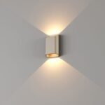 Wandlamp 2x3w 1800-3000k dimbaar champagne