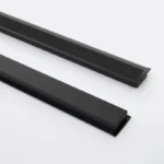 Profiel inbouw 30x11mm zwart