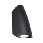 Wand- of vloerlamp G9 Rond zwart
