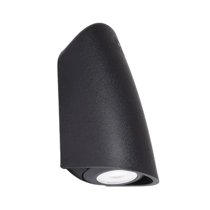 Wand- of vloerlamp G9 Rond zwart