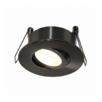 Inbouwspot GU10 85mm Gun Metal kantelbaar IP65 MR16