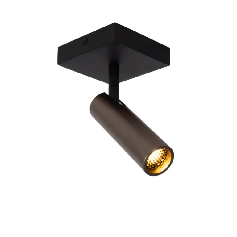 Plafondspot Lucide MR11 GU10 grijs ijzer