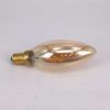 C35 E14 4W filament dimbaar 2200K goud glas volledig