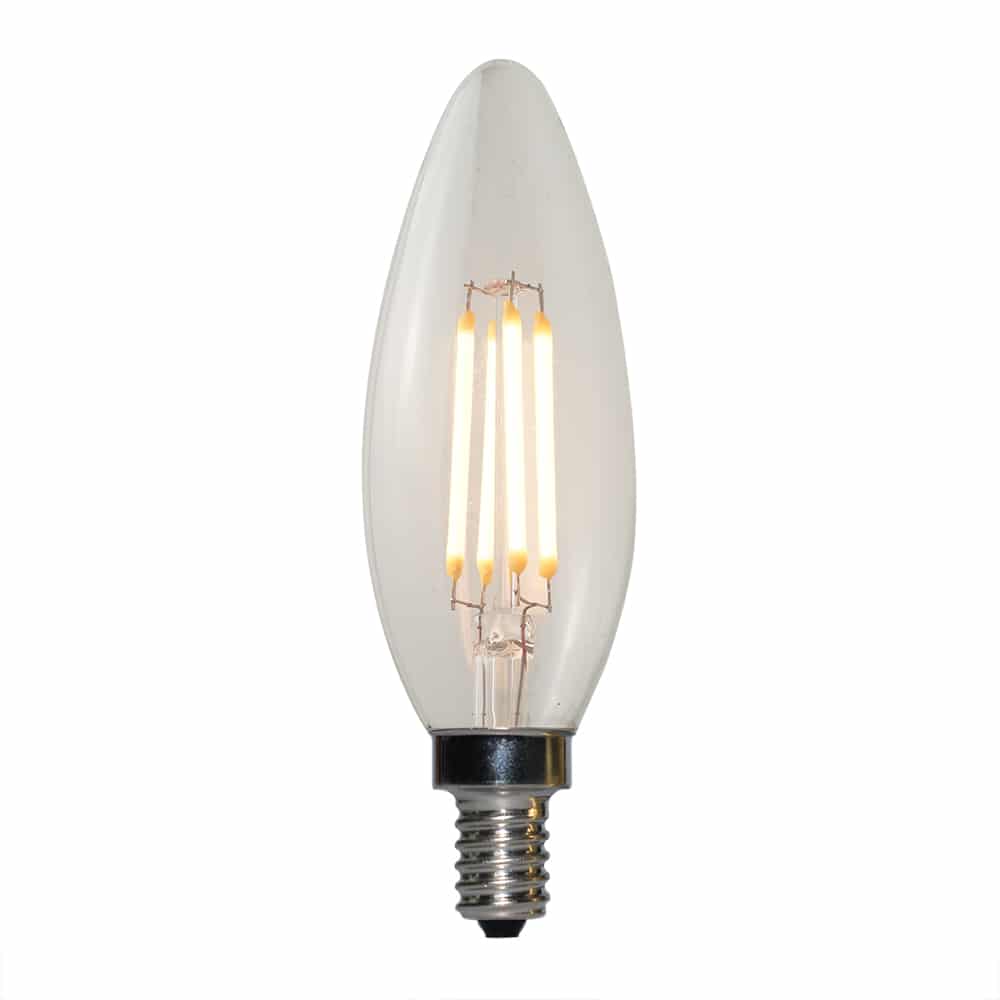 C35 E14 4W 2200k filament dimbaar
