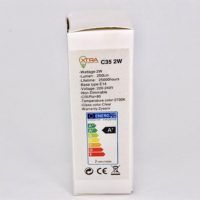 C35 E27 2W filament 2700K verpakking