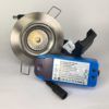 Downlighter Spot IP44 13W 38° dimbaar 2000-2800K nikkel set