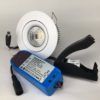 Downlighter Spot IP44 8W 38° dimbaar 2000-2800K wit set