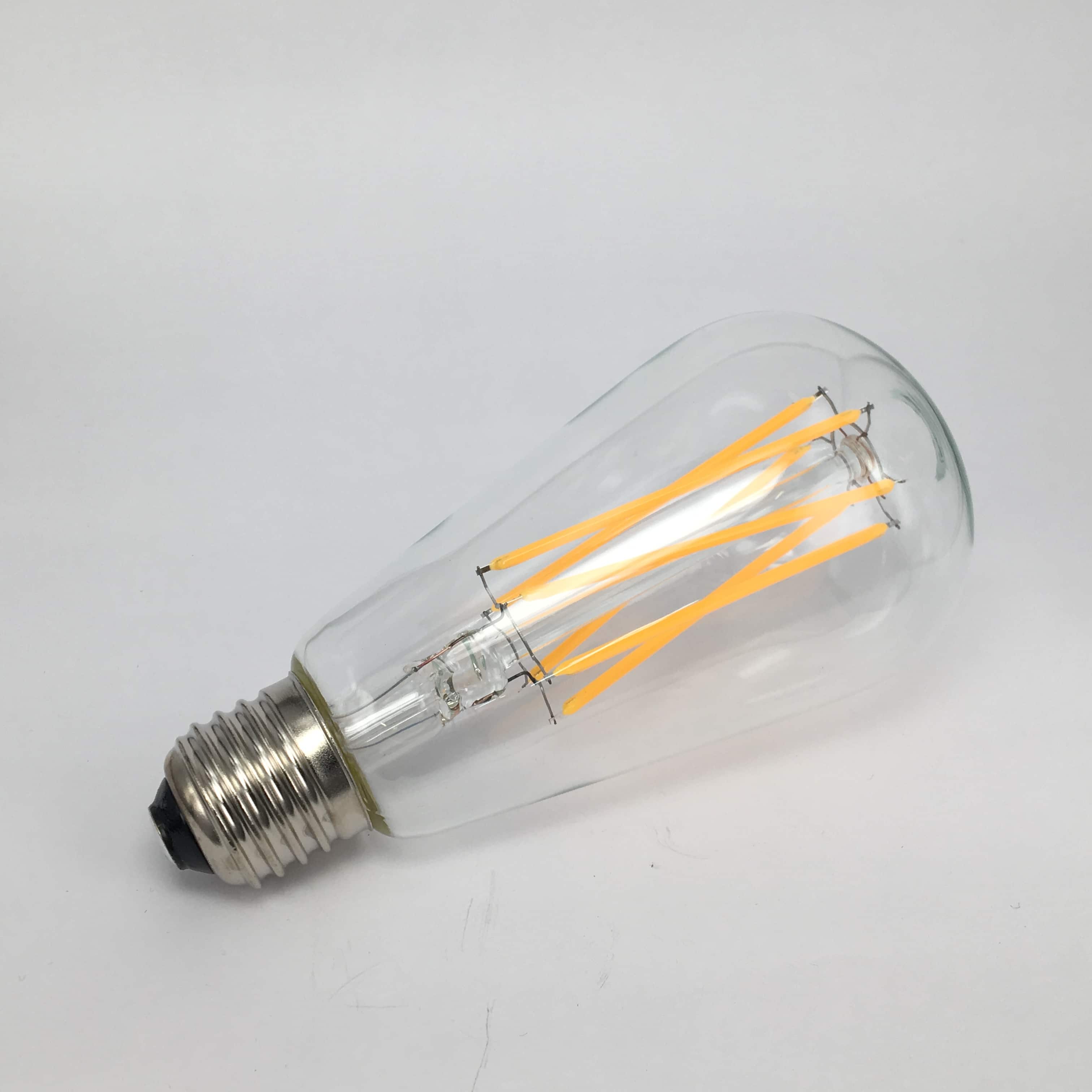 ST64 E27 6W FILLAMENT 2700K DIMBAAR