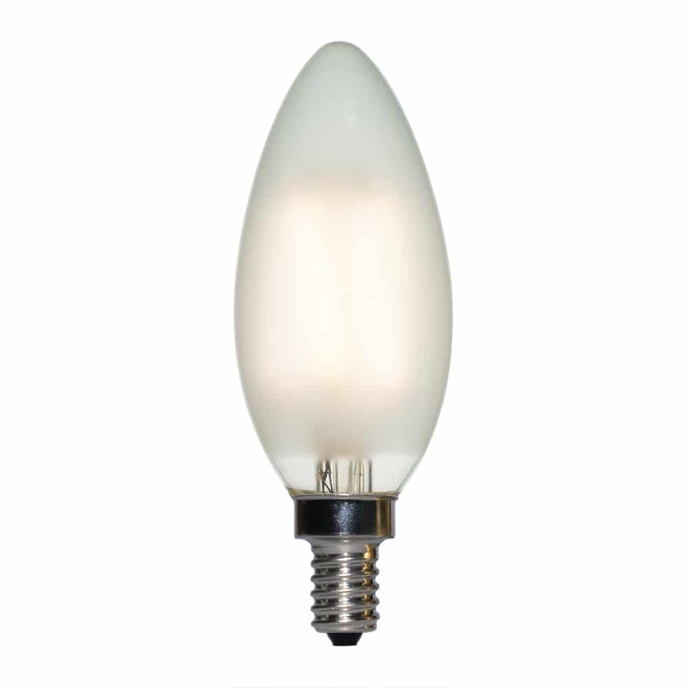 C35 E14 4W 2400K Dimbaar Mat Glas