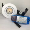 DOWNLIGHTER SPOT 13W 1800-3000K 38° IP44 DIMBAAR WIT set