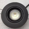 DOWNLIGHTER SPOT 8W 1800-3000K 38° IP44 DIMBAAR zwart