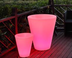 Drankkoeler of wijnkoeler oplaadbaar RGBW LED