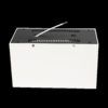 Opbouwspot 264x132x150mm 2x20W 2700K dimbaar wit zijkant
