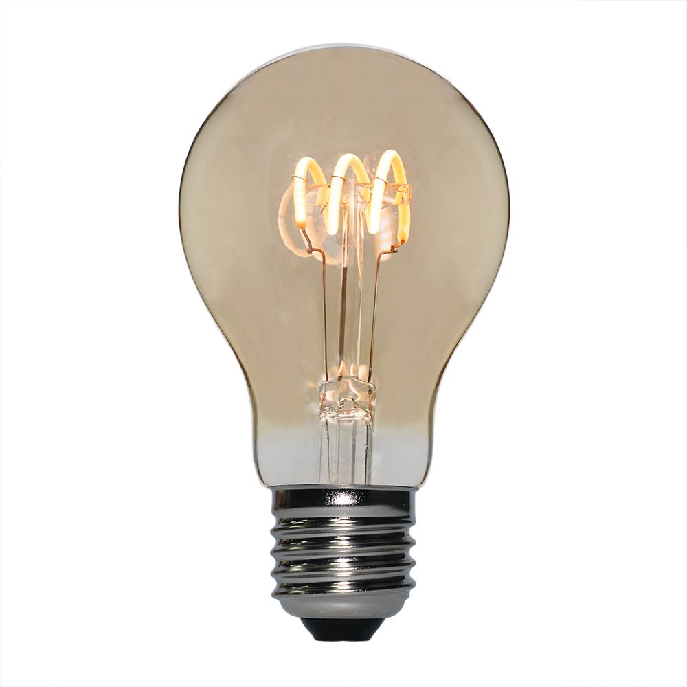 A60 E27 4W 2200K goud glas