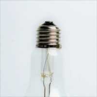 Fles lamp Helder Glas E27 Fitting