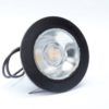 Downlighter zwart 75mm 6W 2000-2800K dimbaar Inbouw 36° hoogte 18mm