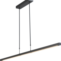 HL Real 3 black nikkel 160cm 2 pushdim 2977-81-S-2XP-DW