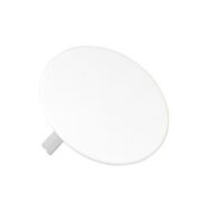 28007 Afdekplaat rond wit