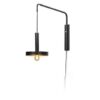 Faro Wizz E27 zwart met goud