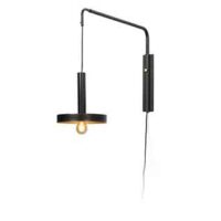 Faro Wizz E27 zwart met goud