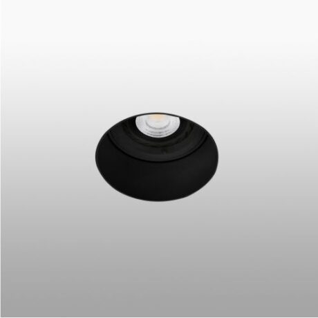 Inbouwspot trimless Ø69 zwart
