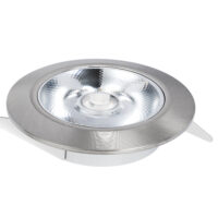 Downlighter Spot IP44 6W 75mm 1800-3000K dimbaar grijs