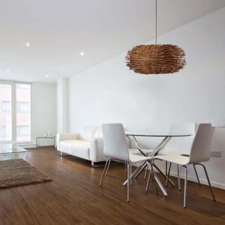 Faro Nido hanglamp E27 Rotan sfeer