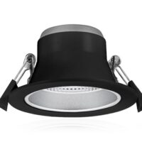 Downlighter 174mm 20W tri-color zwart