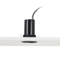 Faro Fresh inbouwring 89mm GU10 IP65 zwart-2