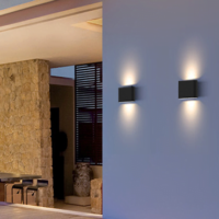 wandlamp 6W CCT antraciet sfeer