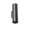 Faro Stan wandlamp 2xGu10 zwart