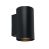 Wandlamp 2xGU10 Ø80x142mm zwart goud