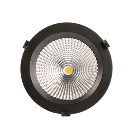 Downlighter 190mm 20W 60° 3000K zwart