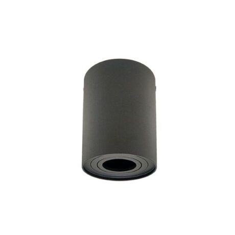 Opbouwspot GU10 96Ø 125H kantelbaar zwart