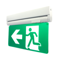 Noodverlichting opbouw 3,5W IP20 met stickers