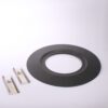 Opvulring 140mm zwart gatmaat 73mm