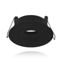 Inbouwring Ø85mm ZM69mm IP65 zwart
