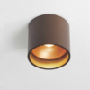 Opbouwspot Ø11cm H10cm 7W 2700K Bruin goud