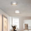 Opbouwspot Ø14cm H5cm 10W 2700K Wit sfeer