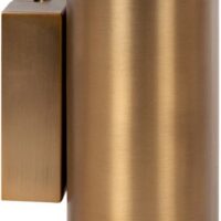 Wandlamp 2 x E14 messing zijkant
