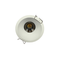Downlighter Spot 82mm instelbaar 6-10W en dimbaar 36° 1800-2700K wit zijkant