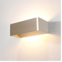 Wandlamp 2x3W 2700K LxBxH 20x10x7 dimbaar champagne