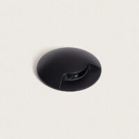 Grondspot rond enkel 3w 2700K IP67 zwart