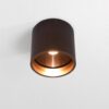 Opbouwspot 7W Ø11cm H10cm dimbaar 2700K IP20 brons geborsteld